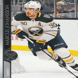 Marcus Johansson - 2020/2021 Upper Deck Series 1 Hockey Card